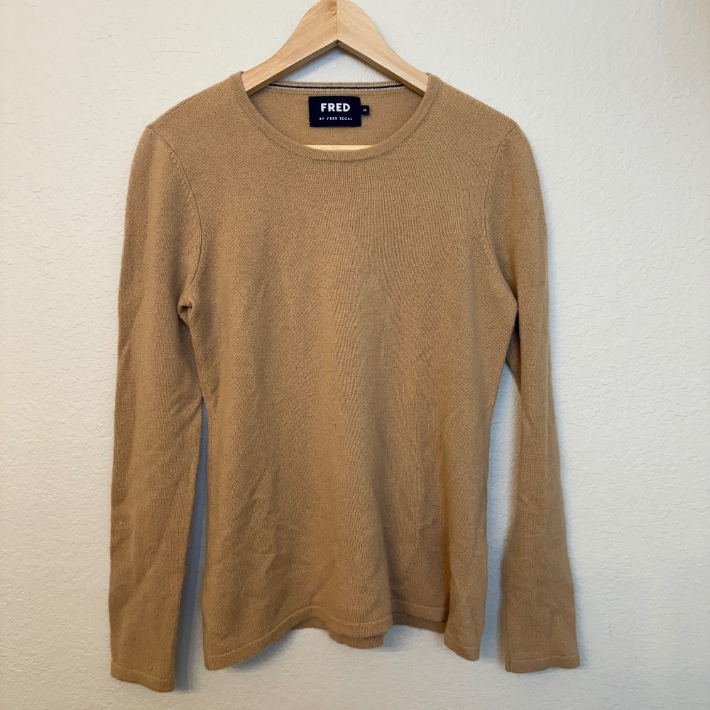 Fred by Fred Segal Cashmere Crew Neck Sweater